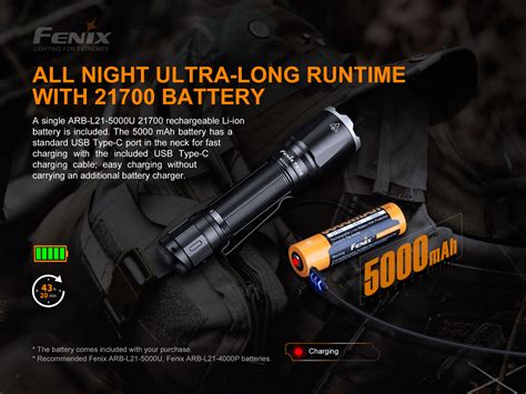 Fenix Tk V Lumens Usb C Rechargeable Strobe Ready Flashlight