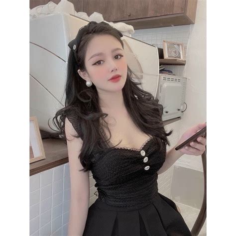 Áo Bra Ren Cánh Tiên Siêu Xinh Áo Croptop Hai Dây Ren Cánh Tiên Siêu Hot Shopee Việt Nam