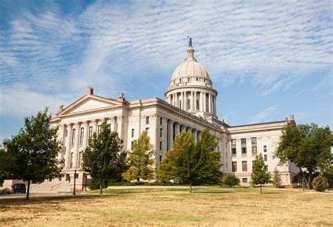 Edificio De La Casa Y Del Capitolio Del Estado De Oklahoma Imagen De