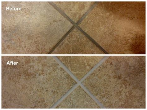 Before And After Photos Of Ceramic Tile Cleaning