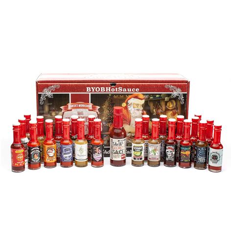 Byob Hot Sauce Launches Hot Sauce Advent Calendar For Press Advantage