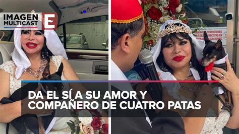 Mujer Peruana Se Casa En El D A De San Valent N Con Su Perro Youtube