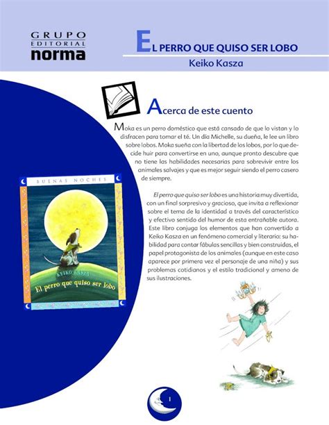 PDF L PErro QuE Quiso SEr Lobo Keiko Kasza Keiko Kasza Moka Es Un