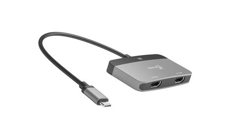 J5 Create Jca465 8k Usb C® To Dual Hdmi™ Display Adapter Harvey Norman Malaysia