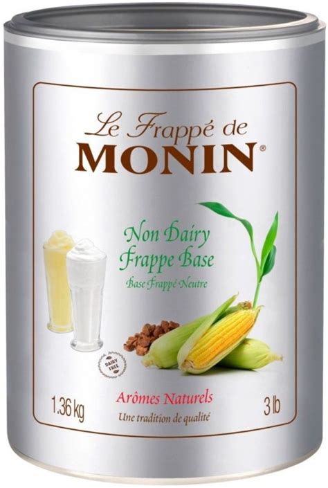 Monin Le Frappé Powder Base 1 36 kg Non Dairy Crema