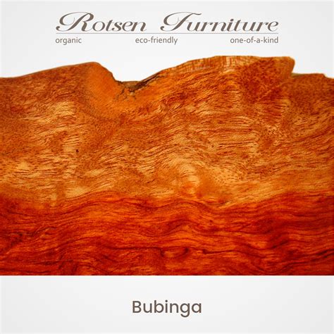 Bubinga Wood – Natural – Rotsen Furniture