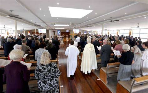 MICHAEL AHERN STATE FUNERAL A General View During The State Funeral