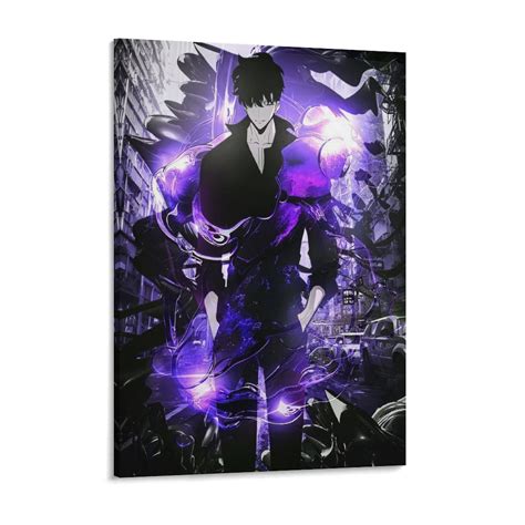 Solo Leveling Poster Anime Hanging Picture Wall Art for Dorm Bedroom