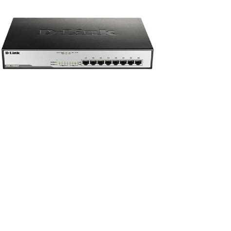 D Link DGS 1008MP 8 Ports Gigabit Unmanaged Switch With 8 PoE Ports