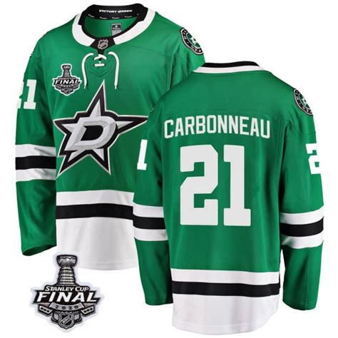 Youth Guy Carbonneau Dallas Stars Fanatics Branded Home 2020 Stanley ...