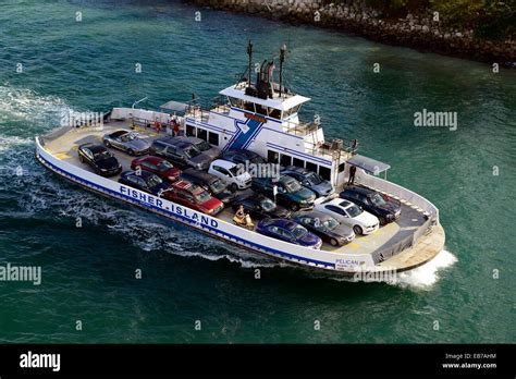 Fisher Island Car Ferry Miami Florida FL US Atlantic Stock Photo - Alamy