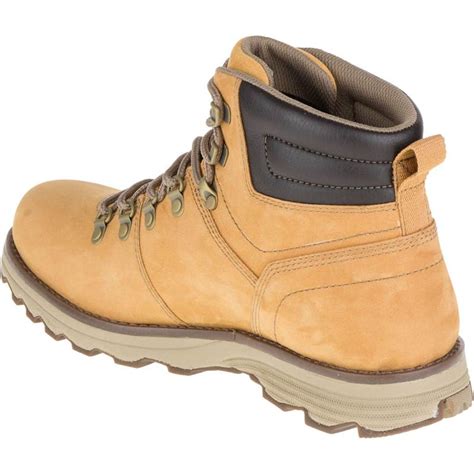 Caterpillar Mens Sire Waterproof Wide Leather Boots Outdoorgb