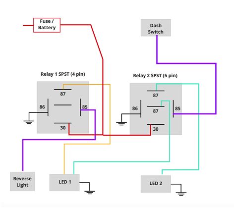 Led Tail Light Wiring Diagrams Circuit Diagram