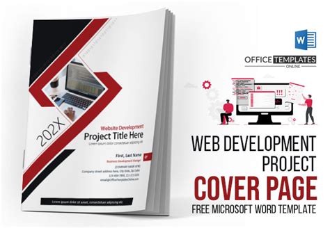 6+ FREE Project Cover Page Templates & Formats in MS Word