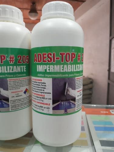 Adesi Top Impermeabilizante Para Frisos Y Concretos Mercadolibre