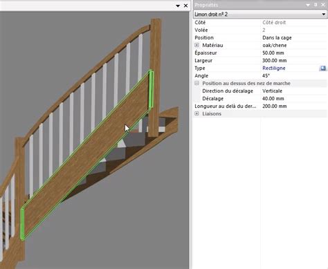 Logiciel Calcul Escalier Simulateur Escalier Quart Tournant