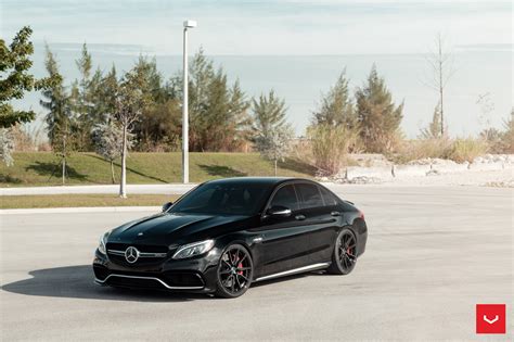 Mercedes Benz C63s Hybrid Forged Series Hf 3 Vossen Wheels