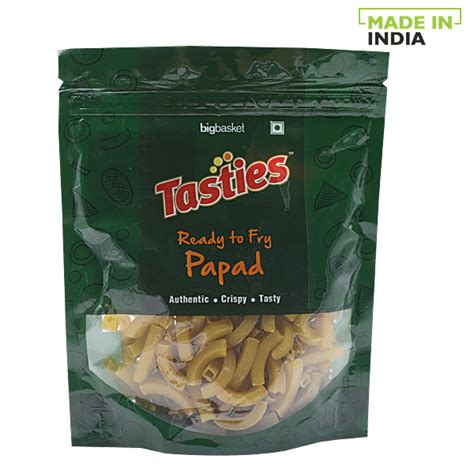 Buy Tasties Ready To Fry Potato Square Shape Tube 150 Gm Online At