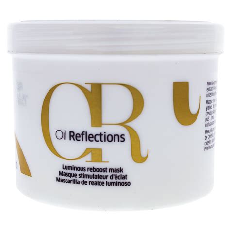 Wella - Oil Reflections Luminous Reboost Face Mask by Wella for Unisex ...