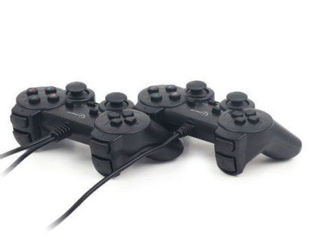 Gembird Jpd Udv Usb Double Analog Vibration Gamepad Black