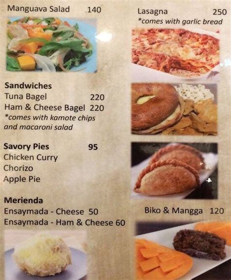 Lava By Fudge Menu Menu For Lava By Fudge Cebu Business Park Cebu