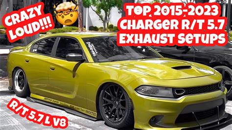 Top Dodge Charger R T Exhaust Setups Youtube