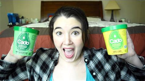 Avocado Ice Cream Cado Taste Test Youtube