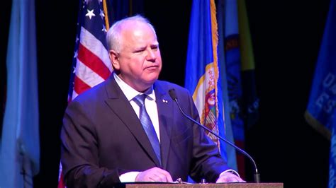 Gov Tim Walz Sworn In For Second Term Youtube