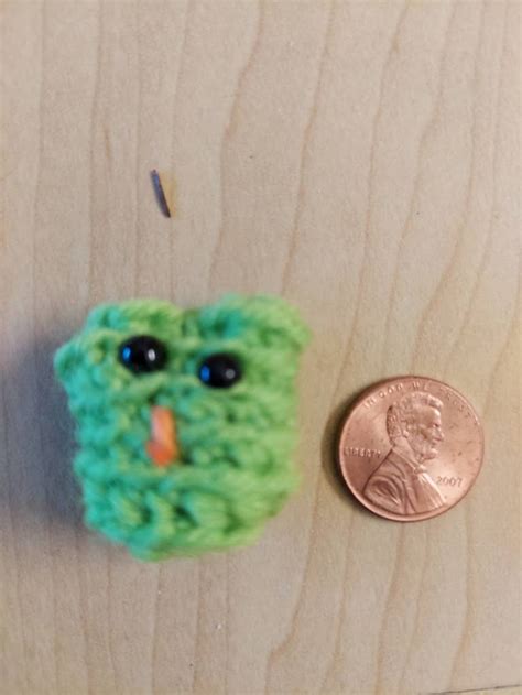 Mini Crocheted Duolingo Owl Etsy