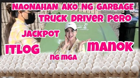 Dumpster Divingjackpot Sa Mga Itlog Ng Manokbuti Nalang Naonahan Ko Yong Garbage Truck Driver