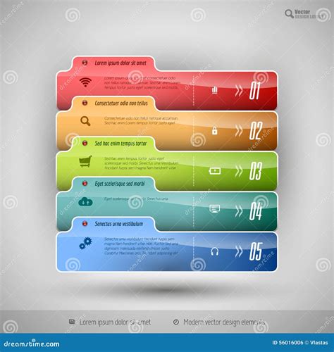 Étiquettes Modernes D'affaires Pour L'infographics Illustration de Vecteur - Illustration du ...