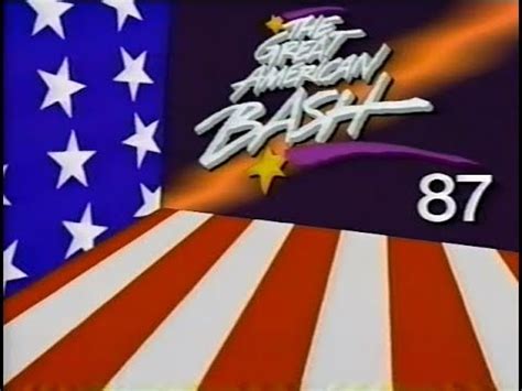 FrontRow The Great American Bash On Tour 1987 Part 1 YouTube