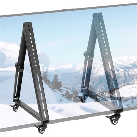 Low Height Mobile 32” to 65” TV Stand – VIVO - desk solutions, screen