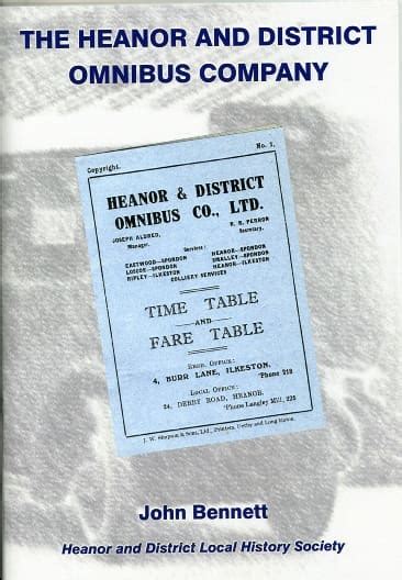 Heanor & District Omnibus Company | Heanor & District Local History Society