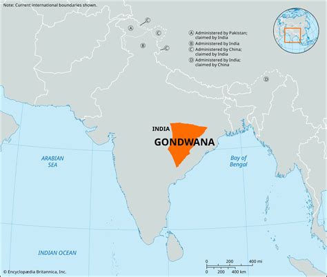 Gondwana India Map And History Britannica