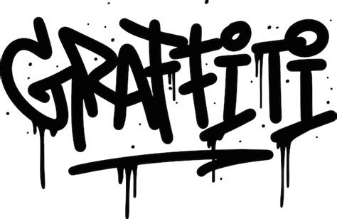 Premium Vector | Graffiti art hand illustrated word in urban style