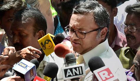 Karti Chidambarams Assets Worth Over Rs 1 Cr Attached