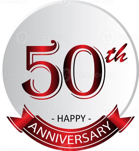 Th Anniversary Celebration Label Png