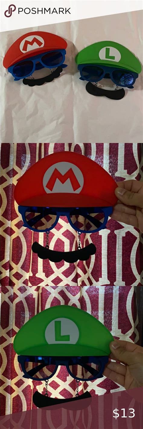 Super Mario And Luigi Sunglasses Costume Super Mario And Luigi Super Easy Halloween Costumes