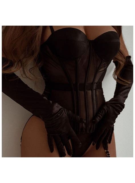 Sling Body Shaping Waist Push Up One Piece Sexy Lingerie Set European