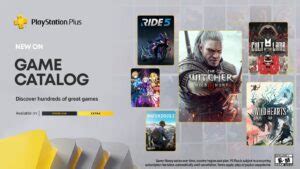 PS Plus Extra E Premium Annunciati I Nuovi Giochi Del Catalogo Di