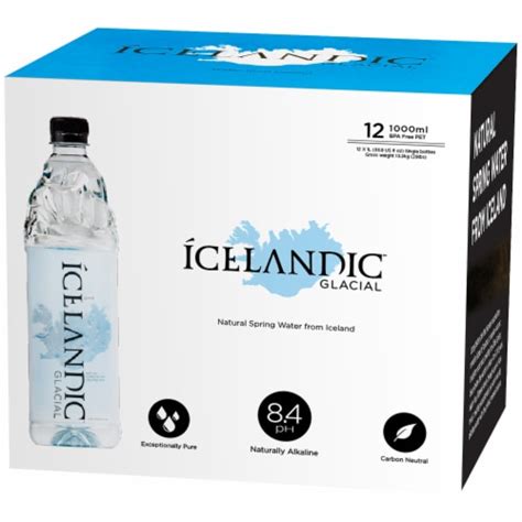 Icelandic Glacial Natural Spring Water 12 Count, 33.8 fl oz - Ralphs