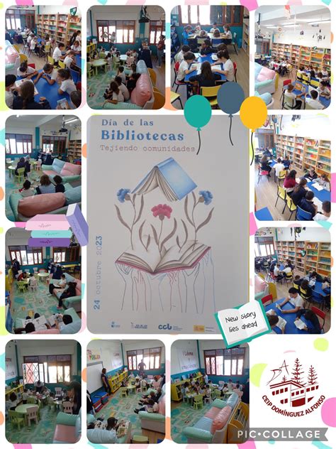 DÍA DE LAS BIBLIOTECAS CEIP DOMÍNGUEZ ALFONSO