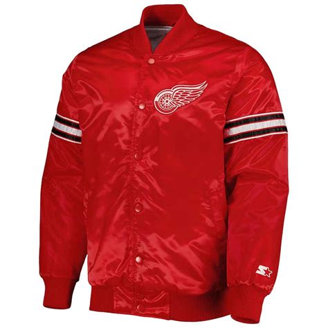 Detroit Red Wings Pick & Roll Nicklas Lidstrom Jacket - Jackets Masters