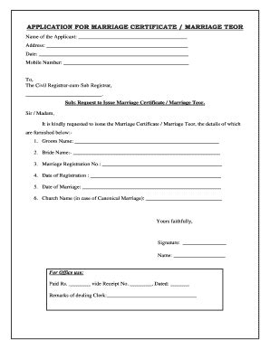 How To Apply For Marriage Certificate Tomorrowagency