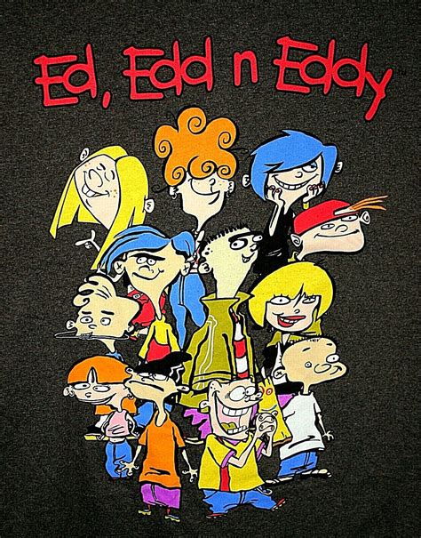 VTG Rare 2001 Cartoon Network Promo Shirt Ed Edd N Eddy Pursuit Of ...