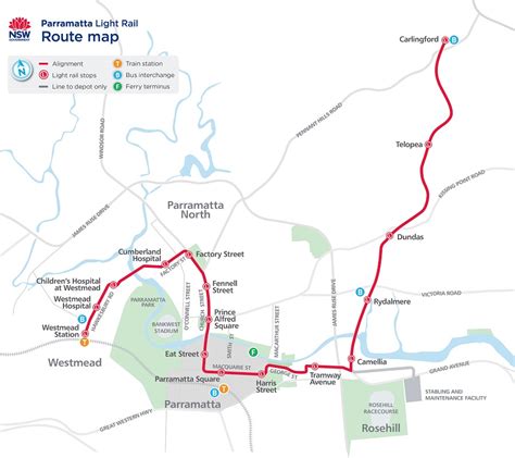 Maps Parramatta