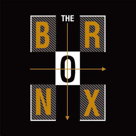 Premium Vector The Bronx New York City Design Typography Vector