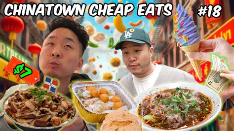 Epic Chinatown Cheap Eats Pt 18 1 Hour Youtube