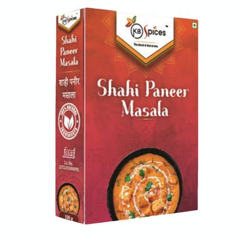 Shahi Paneer Masala Packaging Size Gm At Rs Box In